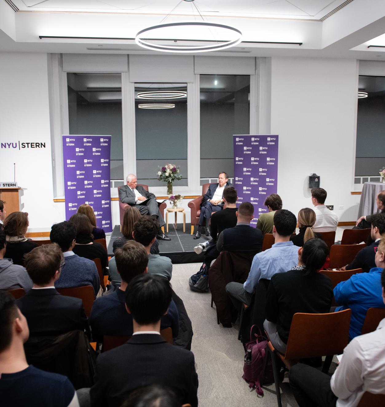 John Paulson speaks at NYU Stern