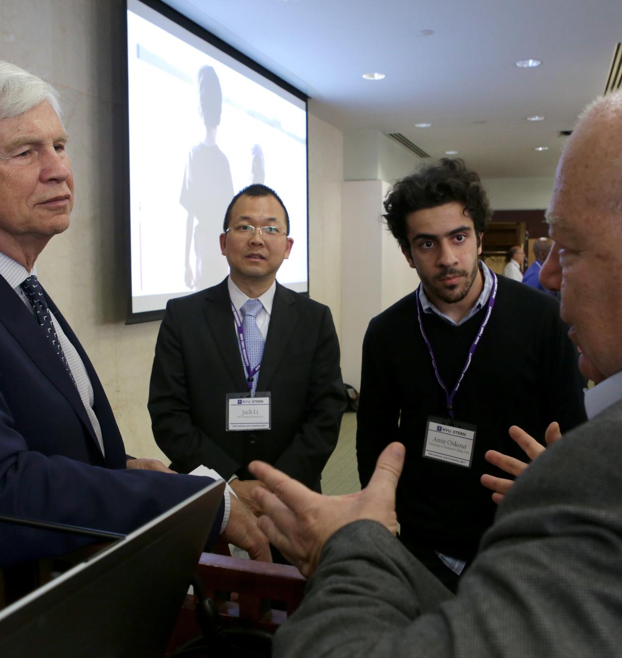2017 Volatility Institute Conference attendees