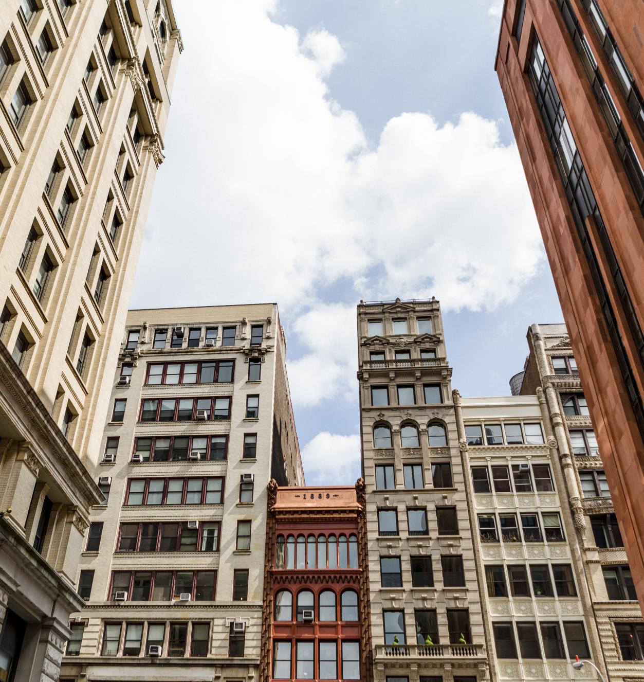 View of buildings