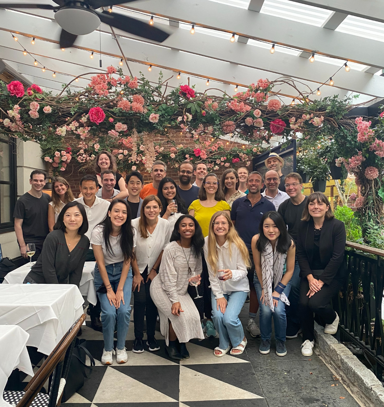 group photo of members of the department