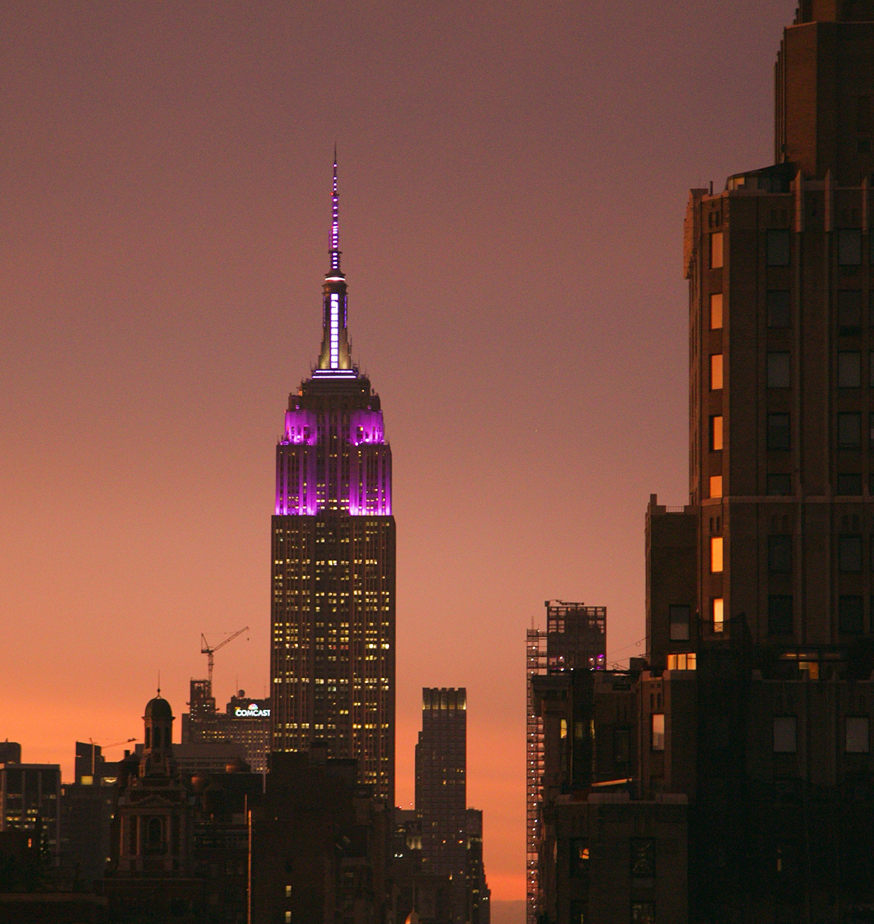 Empire State at sunrise