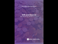 cover image of svb and beyond, white text on purple background
