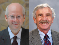 Headshots of professors Kim Schoenholtz and Lawrence White