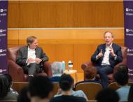 Brad Smith, Vice Chair and President of Microsoft, sat down with Michael Posner, Director of NYU Stern's Center for Business & Human Rights.