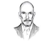 Illustration of Dietrich Becker (MBA '91)