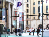 Gould Plaza from Tisch