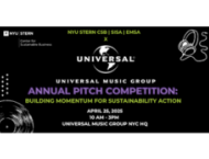 Flyer for pitch competition