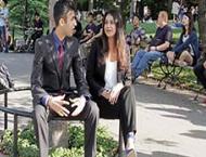 Students in Washington Square Park