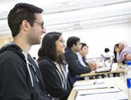 Students in a classroom