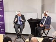 Nobel Laureate, Professor Paul Romer in conversation with Dean Raghu Sundaram
