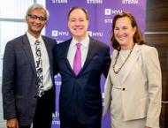 Speakers at the Deloitte-NYU Reception