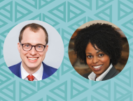 Casey Clark (MBA ‘17) and Monique Aiken (MBA ‘05)