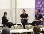 Professor Max Raskin speaks with Tyler and Cameron Winklevoss