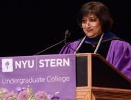 Dean Menon speaking at Baccalaureate Ceremony 