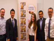 Stern Students in Ferrero Rocher 