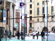 Gould Plaza from Tisch