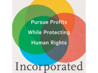 The cover of Conscience Incorporated: Pursue Profits While Protecting Human Rights