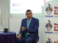 Dr. The Most Honorable Andrew Michael Holness ON, PC, MP, Prime Minister of Jamaica, at NYU Stern