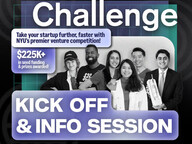 Entrepreneur's Challenge kickoff flyer