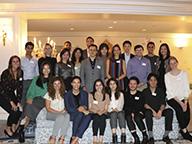 Students at Estée Lauder Corporate Headquarters