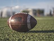 Football on a field