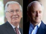 Mervyn King and Michael Sandel Headshots