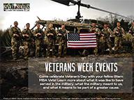 First Annual Veterans Week First Annual Veterans Week
