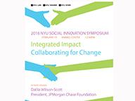 2016 NYU Social Innovation Symposium poster