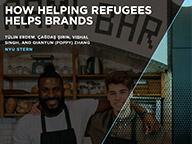 Cover of the How Helping Refugees Helps Brands Report 