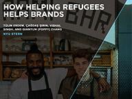 Cover of the How Helping Refugees Helps Brands Report
