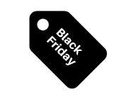 Black Friday Price Tag graphic