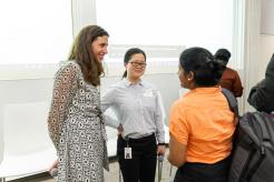 Alumni at the Executive-in-Residence program