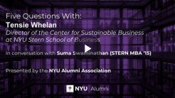 Five Questions with Tensie Whelan