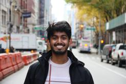 Saichinmaya Satyasi in busy NYC