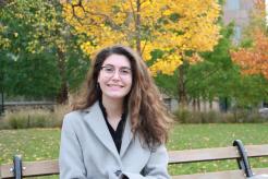 Yasmeen Fathallah Rivera in the park