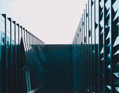 Futuristic buildings