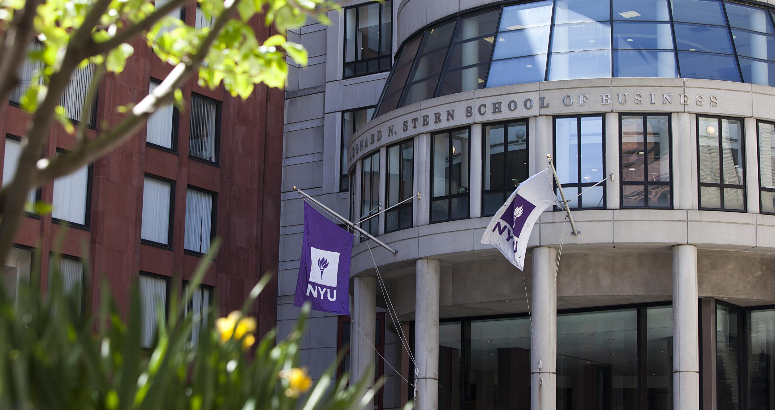 NYU Stern entrance
