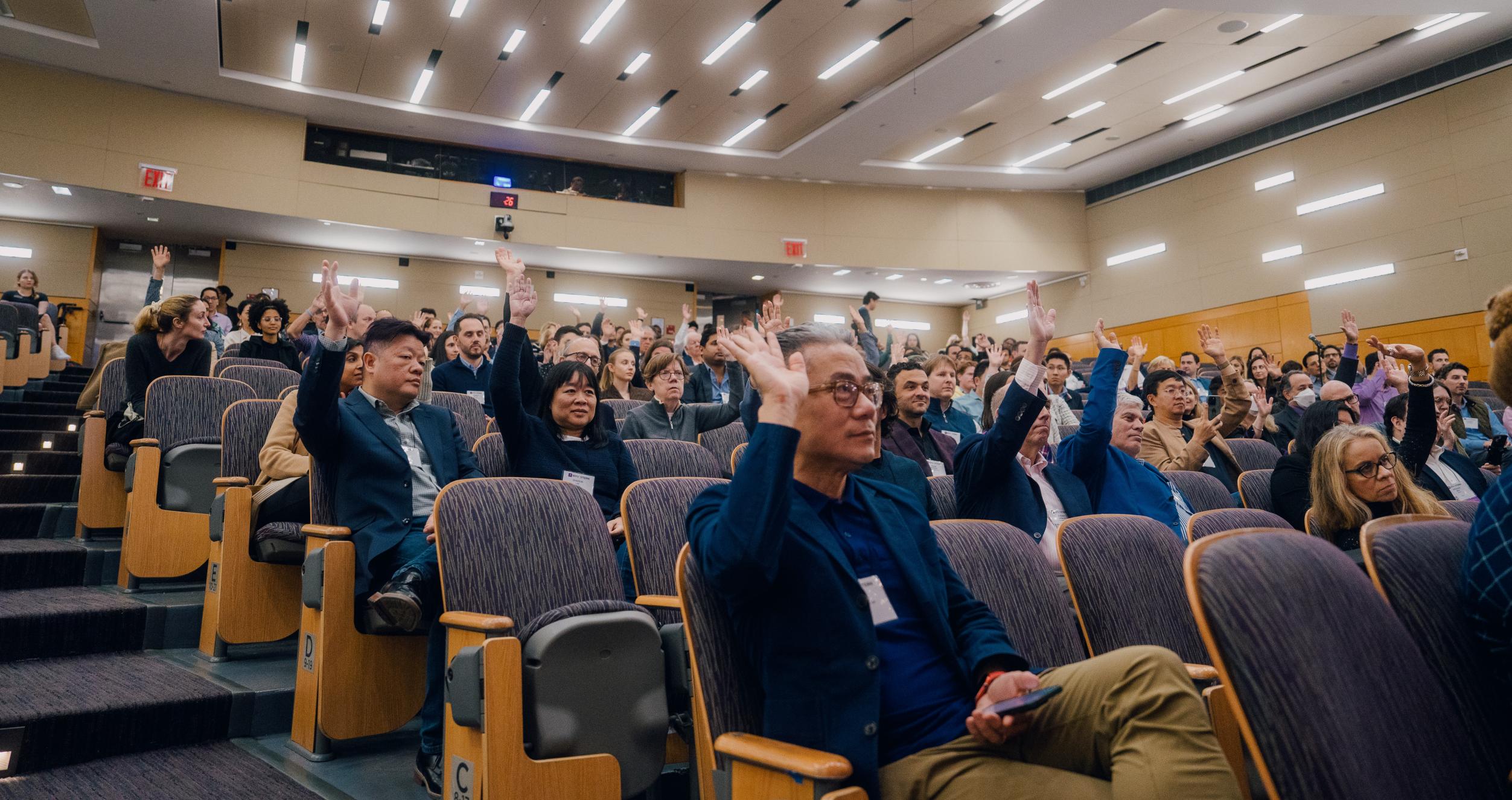 Alumni engaging at a lecture as part of Reunion 2024