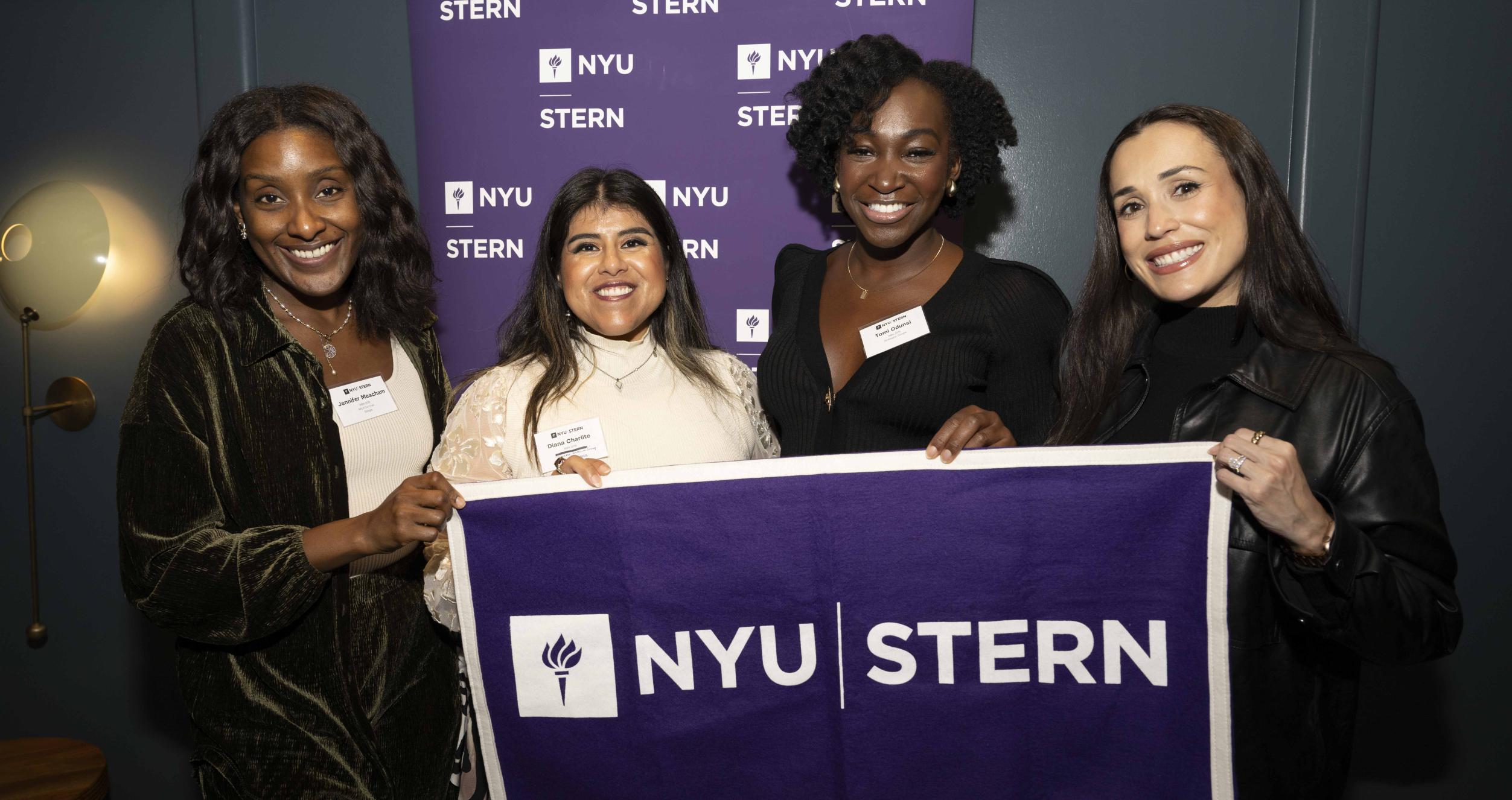 Alumnae gather at the Stern Women's Forum launch event