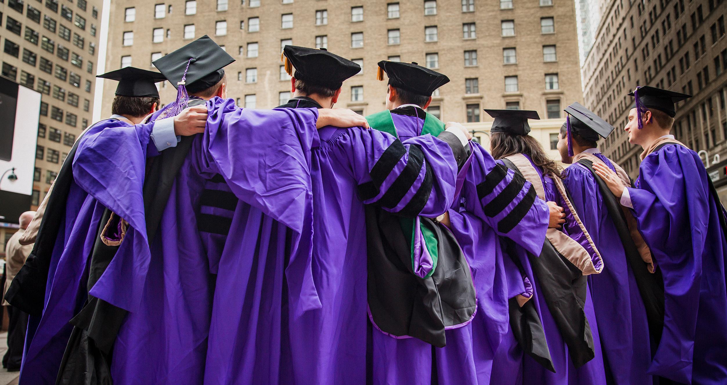 A group of Stern graduates