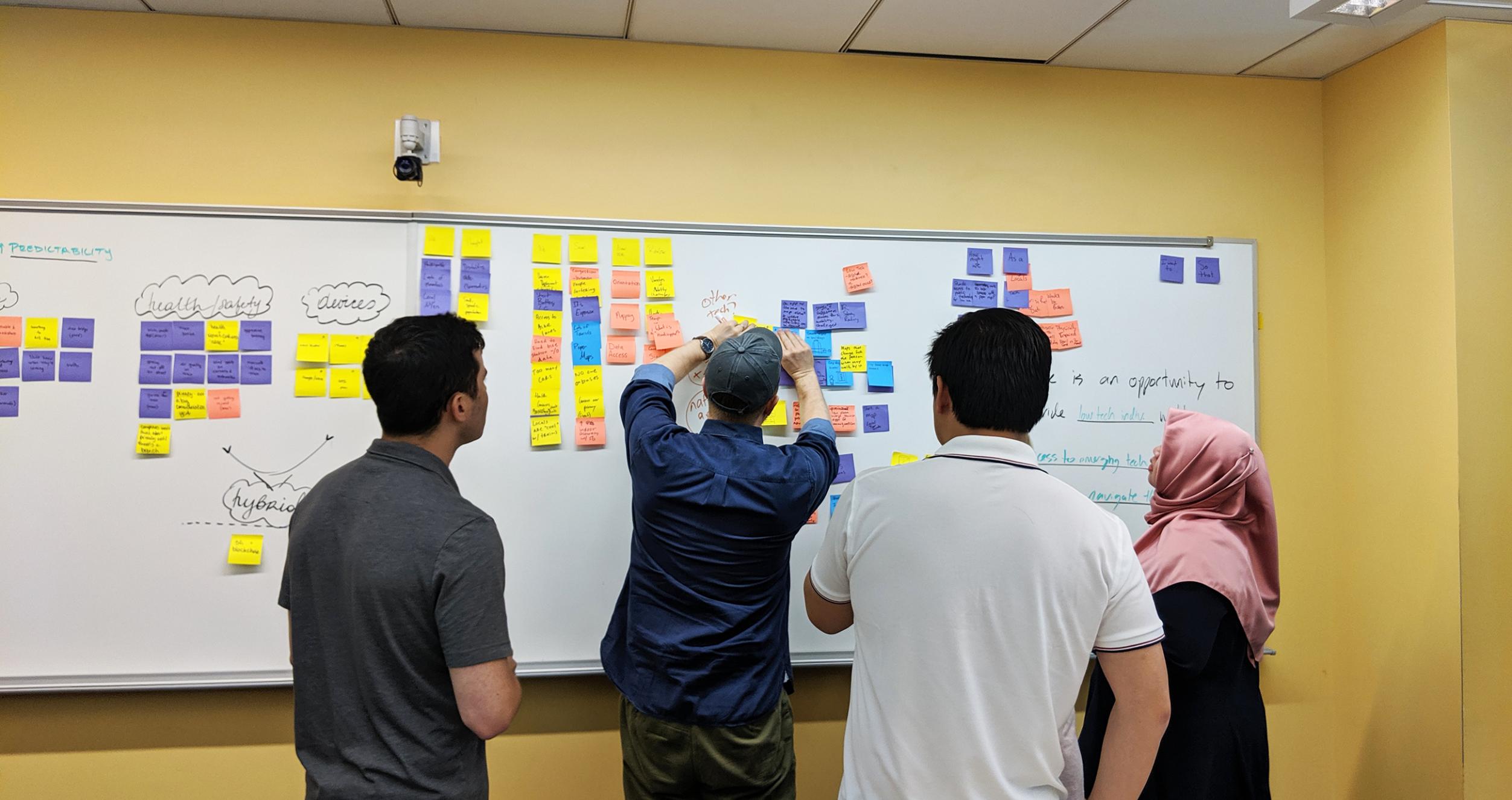 Stern Focused Tech MBA students in classroom