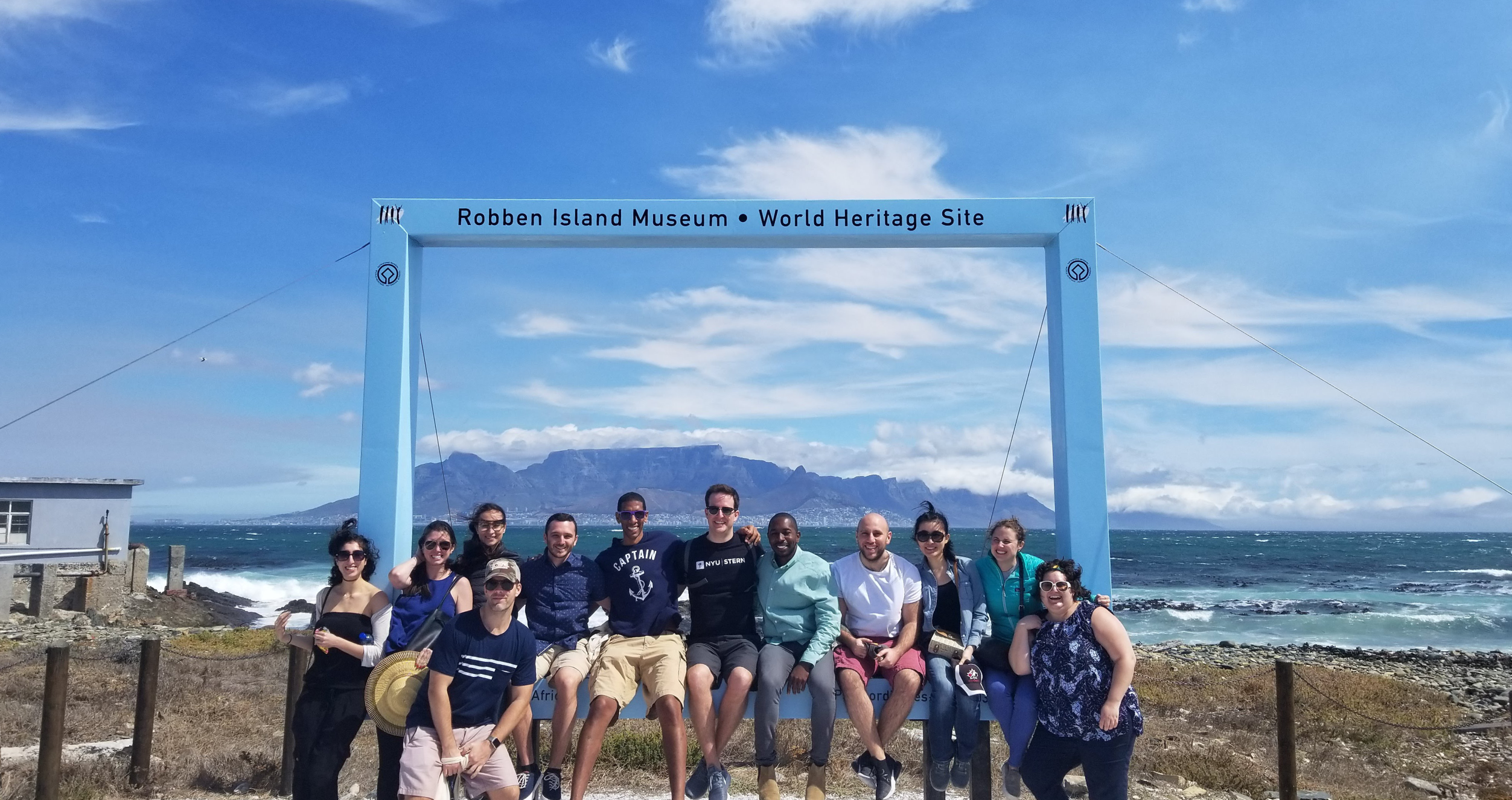 Stern Students at Robben Island