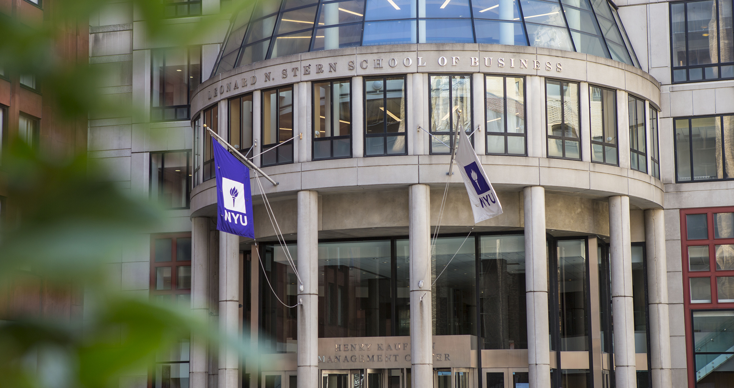 NYU Stern's Kaufman Management Center building