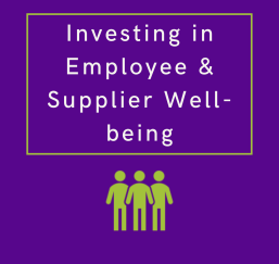 Employee & Supplier Well-being Graphic