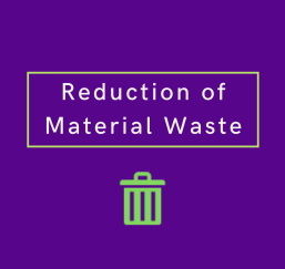 material waste infographic
