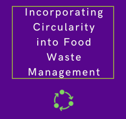 Circularity into Food Waste Management Graphic