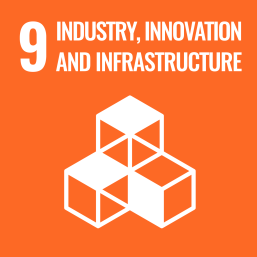 UN SDG goal 9 industry, innovation, and infrastructure logo