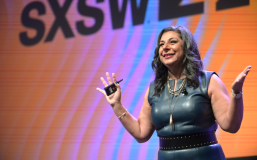 Dolly Chugh speaking at South By Southwest 2023