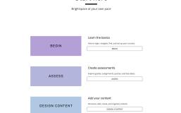 Brightspace at your own pace The Brightspace at your own pace landing page