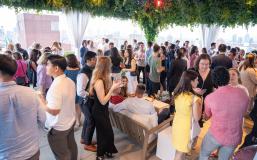 Stern alumni connect at the Welcome to Stern 10 Summer Gathering